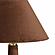 Graham Chocolate Brown Velvet Floor Lamp by TOV Furniture