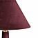 Graham Burgundy Velvet Floor Lamp by TOV Furniture