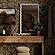 Graham Chocolate Brown Velvet Table Lamp by TOV Furniture