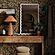 Graham Terracotta Velvet Table Lamp by TOV Furniture
