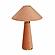 Graham Terracotta Velvet Table Lamp by TOV Furniture