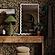 Graham Moss Green Velvet Table Lamp by TOV Furniture