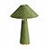 Graham Moss Green Velvet Table Lamp by TOV Furniture