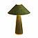 Graham Moss Green Velvet Table Lamp by TOV Furniture
