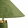 Graham Moss Green Velvet Table Lamp by TOV Furniture