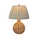 Pallora Cream & Natural Rattan Table Lamp by TOV Furniture