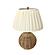 Pallora Cream & Natural Rattan Table Lamp by TOV Furniture