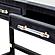 Amara Charcoal Rattan Desk by TOV Furniture