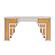 Suzie Cream & Rattan Executive Desk by TOV Furniture