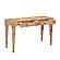Brandyss Natural Burl Work Desk by TOV Furniture