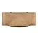 Moonrise Natural Ash 2-Drawer Vanity Desk by TOV Furniture