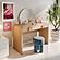 Moonrise Natural Ash 2-Drawer Vanity Desk by TOV Furniture