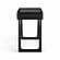 Alfalfa Black 2 Drawer Desk by TOV Furniture