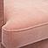Kristen Pink Upcycled Chenille Rolling Desk Chair by TOV Furniture