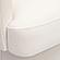 Kristen Cream Upcycled Chenille Rolling Desk Chair by TOV Furniture
