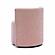 Alyssa Pink Upcycled Velvet Rolling Desk Chair by TOV Furniture