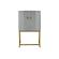 Lisa Grey Pleated Velvet Dining Chair by TOV Furniture