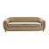 Lina Cafe Au Lait Brown Velvet Sofa by TOV Furniture
