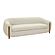 Lina Cream Chenille Textured Sofa by TOV Furniture