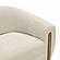 Lina Cream Chenille Textured Sofa by TOV Furniture