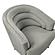 Jules Light Grey Velvet Accent Chair by TOV Furniture