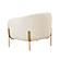 Kandra Cream Velvet Accent Chair by TOV Furniture