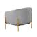 Kandra Grey Velvet Accent Chair by TOV Furniture