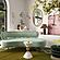 Tischa Mint Green Velvet Sofa by TOV Furniture
