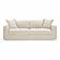 Miri Cream Upcycled Washed Velvet Sofa by TOV Furniture