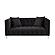Bea Black Velvet Loveseat by TOV Furniture