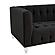 Bea Black Velvet Loveseat by TOV Furniture