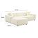 Olafur Cream Linen Sectional - LAF Chaise by TOV Furniture
