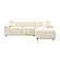 Olafur Cream Linen Sectional - RAF Chaise by TOV Furniture