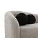 Leonie Grey Faux Shearling Sofa by TOV Furniture