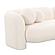 Amelie Cream Faux Fur Sofa by TOV Furniture