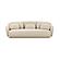 Misty Cream Boucle Sofa by TOV Furniture