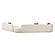 Fickle Cream Boucle 4-Piece Modular RAF Chaise Sectional by TOV Furniture