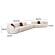 Fickle Cream Boucle 4-Piece Modular RAF Chaise Sectional by TOV Furniture