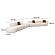 Fickle Cream Boucle 5-Piece Modular Chaise Sectional by TOV Furniture