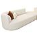 Fickle Cream Boucle 5-Piece Modular Sectional by TOV Furniture