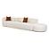 Fickle Cream Boucle 3-Piece Chaise Modular Sofa by TOV Furniture