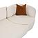 Fickle Cream Boucle 2-Piece Modular LAF Sofa by TOV Furniture