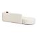 Fickle Cream Boucle 2-Piece Chaise Modular RAF Sofa by TOV Furniture
