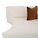 Fickle Cream Boucle Modular Armless Loveseat by TOV Furniture