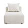 Hangover Cream Boucle Modular Armless Chair by TOV Furniture