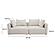 Hangover Cream Boucle Loveseat by TOV Furniture