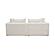 Hangover Cream Boucle Loveseat by TOV Furniture