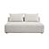 Hangover Cream Boucle Modular Loveseat by TOV Furniture