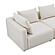 Hangover Cream Boucle 4-Piece Modular Sectional by TOV Furniture