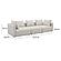 Hangover Cream Boucle Sofa by TOV Furniture